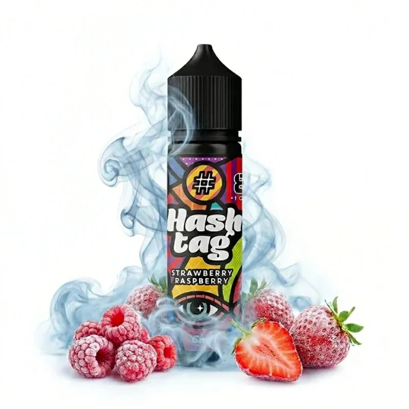 Hashtag #8 Strawberry Rasberry Ice Flavor Shot 6mL/60mL