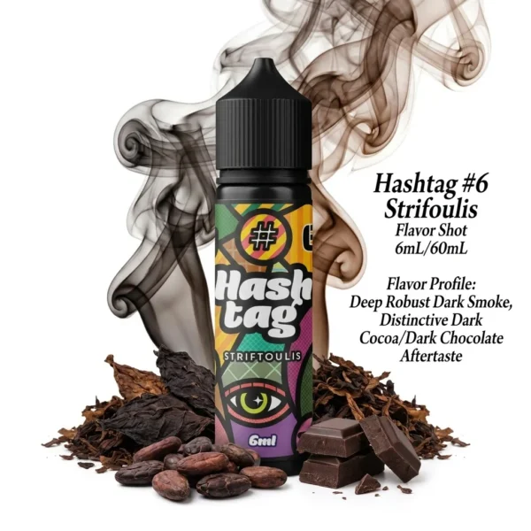Hashtag #6 Strifoulis Flavor Shot 6mL/60mL