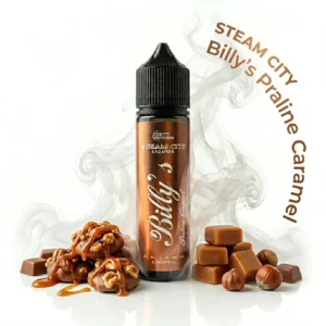 Steam City Billy’s Praline Caramel Flavor Shot 12ml/60ml