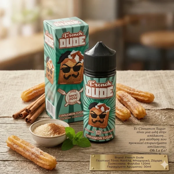 French Dude – Cinnamon Sugar (Flavor Shot 30ml / 120ml)