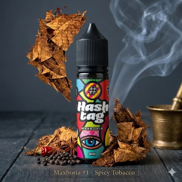 Hashtag Maxboria #1 | Spicy Tobacco (6ml/60ml Flavor Shot)