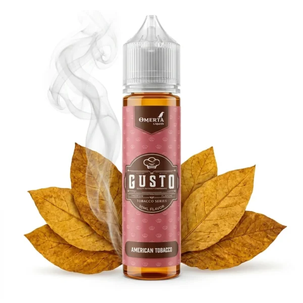 Omerta Gusto American Tobacco Flavor Shot 10mL/60mL