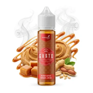Omerta Gusto Peanut Butter Caramel Cream Flavor Shot 10mL/60mL