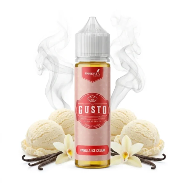 Omerta Gusto Vanilla Ice Cream Flavour Shot 10mL/60mL