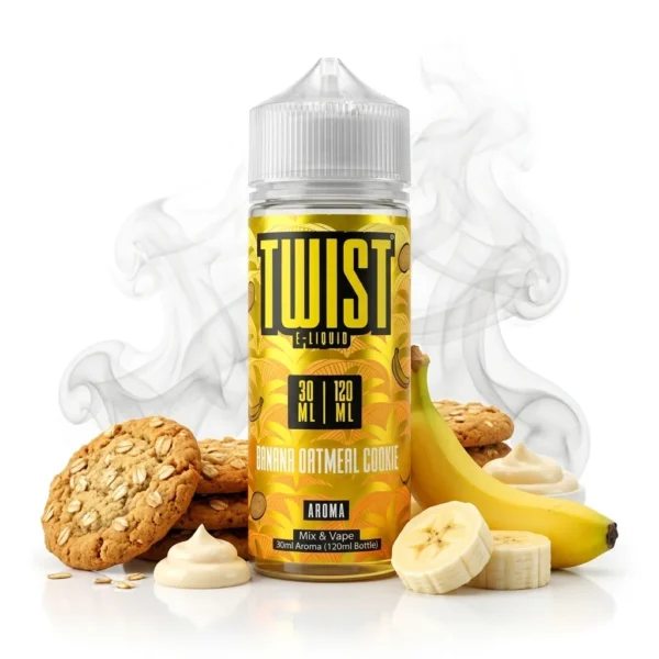Twist Banana Oatmeal Cookie Flavor Shot 30mL/120mL