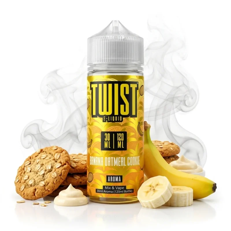 Twist Banana Oatmeal Cookie Flavor Shot 30mL/120mL