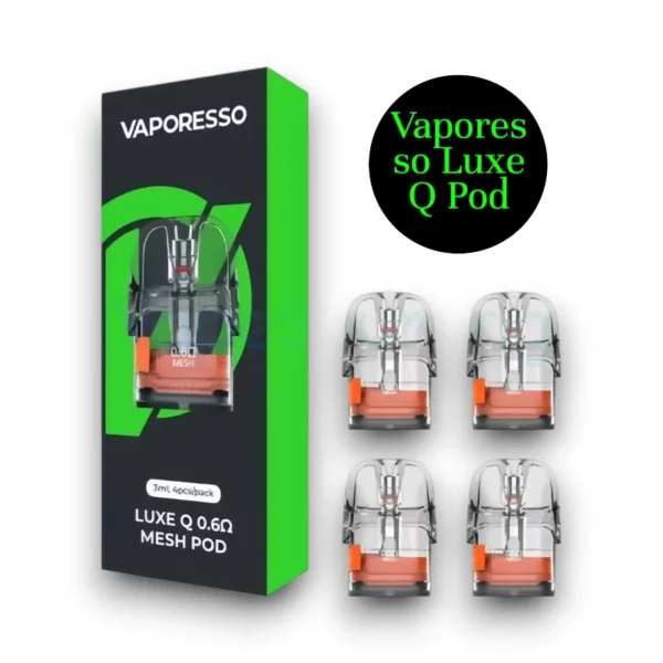 Vaporesso Luxe Q Pod 3ml 0.6Ohm Pod Δεξαμενή (1τμχ)