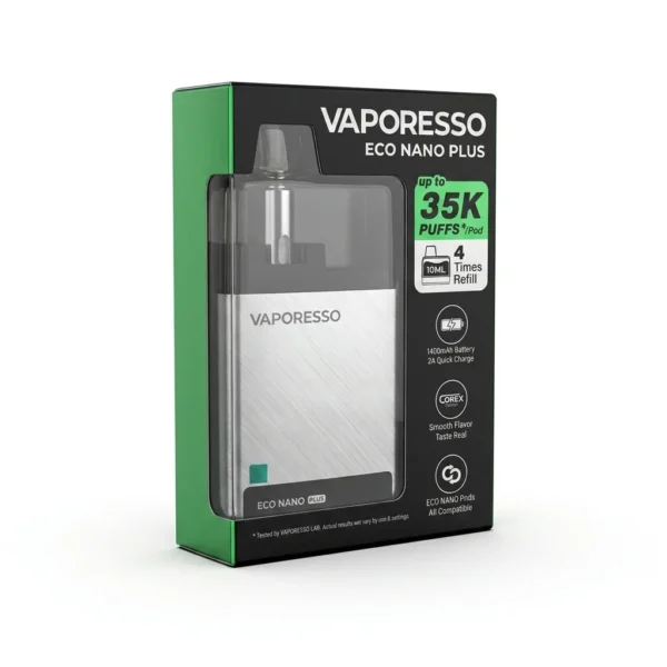 Vaporesso Eco Nano Plus Pod Kit 1400mAh 10ml