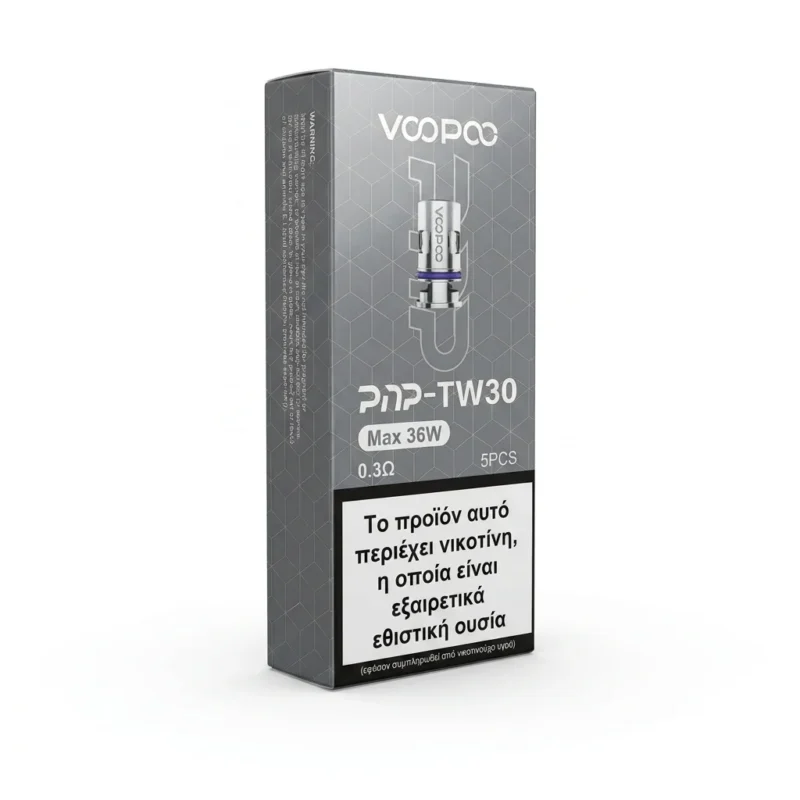 VooPoo PNP-TW Coils (1&Tau;&mu;&chi;)