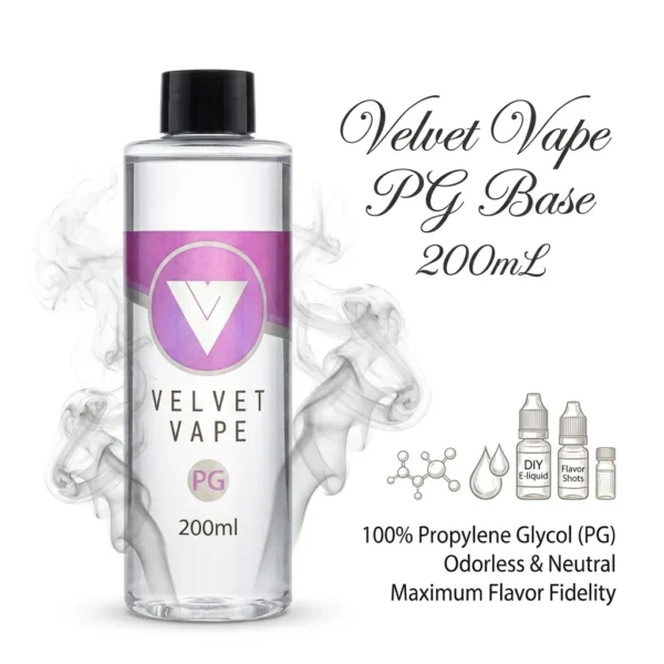 Velvet Vape &Beta;ά&sigma;&eta; PG 200mL