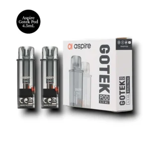 Aspire Gotek Pod 4.5mL Ανταλλακτική Δεξαμενή | 0.6 / 0.8 Ohm (1 Τμχ)