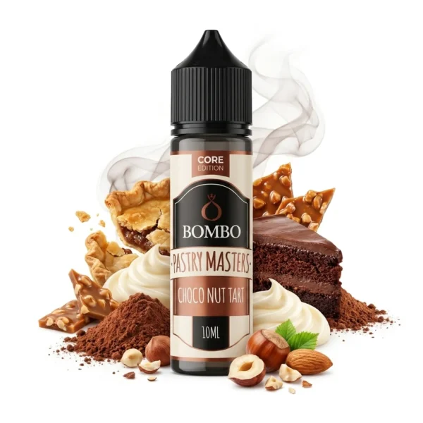 Bombo Pastry Masters Choco Nut Tart Core Edition Flavor Shot 10mL/60mL