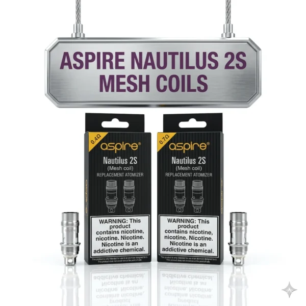 Aspire Nautilus 2S Mesh Coils 0.4 / 0.7 Ohm (1Τμχ)