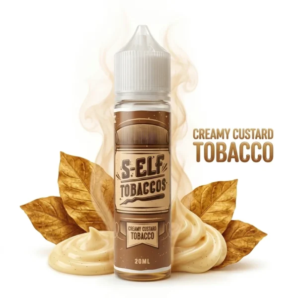 S-Elf Juice Tobaccos Creamy Custard Tobacco Flavor Shot 20mL/60mL