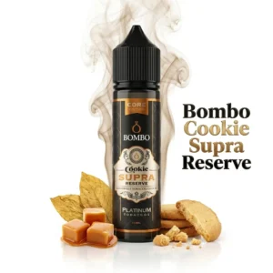 Bombo Platinum Tobaccos Cookie Supra Reserve Core Edition Flavor Shot 10mL/60mL