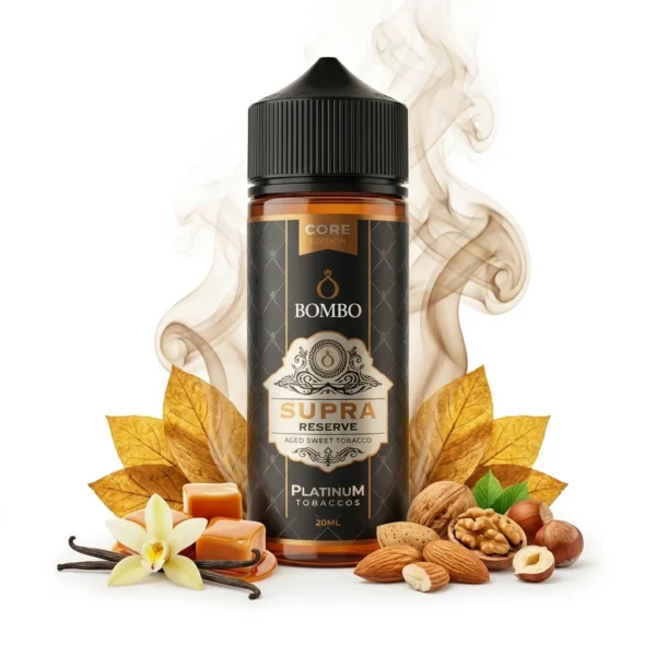 Bombo Platinum Tobaccos Supra Reserve Core Edition Flavor Shot 20mL/120mL