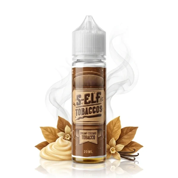 S-Elf Juice Tobaccos Creamy Custard Tobacco Flavor Shot 20mL/60mL