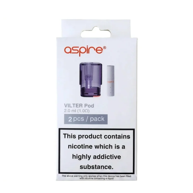 Aspire Vilter &Alpha;&nu;&tau;&alpha;&lambda;&lambda;&alpha;&kappa;&tau;&iota;&kappa;ό Pod Mesh 0.8 / 1.0 Ohm (1&tau;&mu;&chi;)