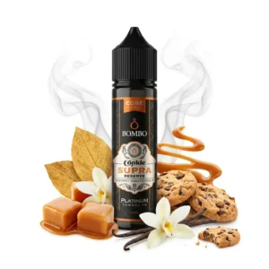 Bombo Platinum Tobaccos Cookie Supra Reserve Core Edition Flavor Shot 10mL/60mL