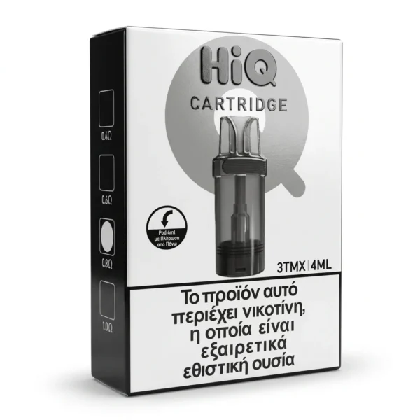 HiQ Cartridge 4mL Ανταλλακτικό Pod (1Τμχ)