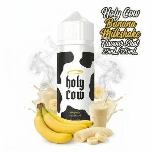 Holy Cow Banana Milkshake Flavour Shot 25mL/120mL