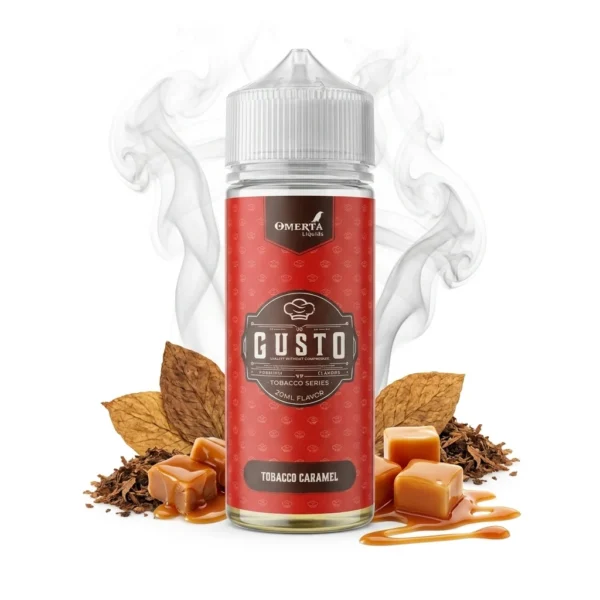 Omerta Gusto Tobacco Caramel Flavor Shot 20mL/120mL