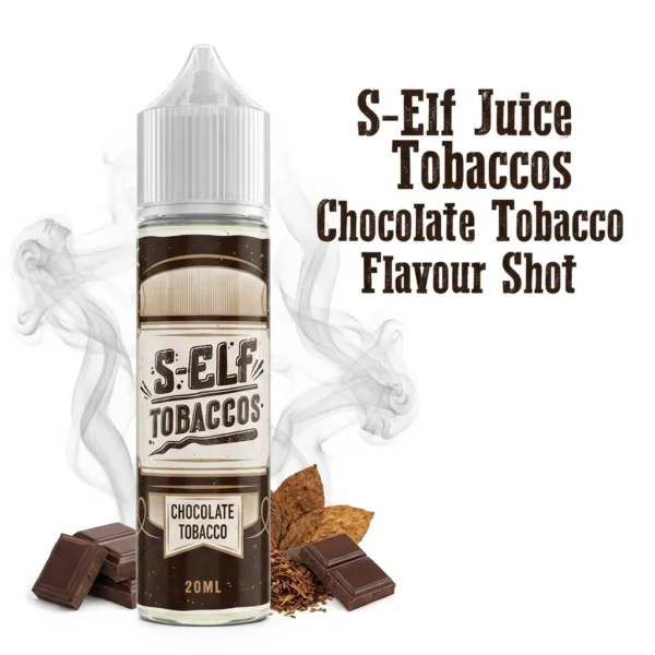 S-Elf Juice Tobaccos Chocolate Tobacco Flavour Shot 20mL/60mL
