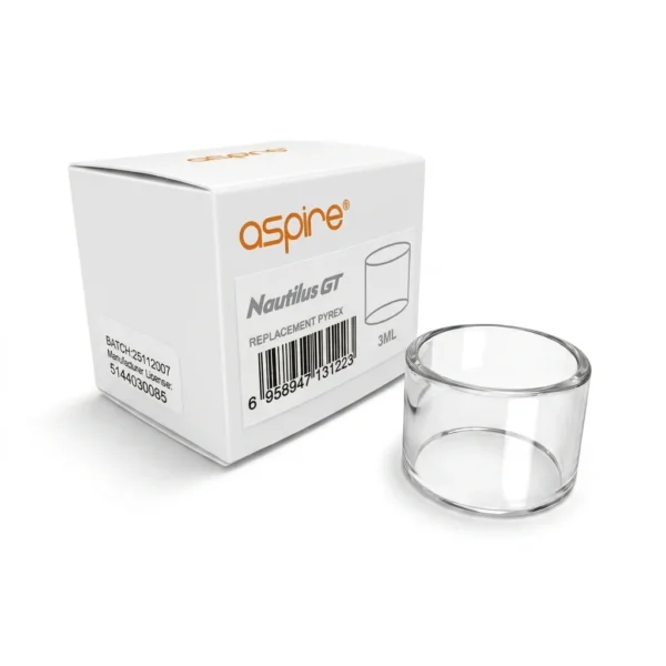 Aspire Nautilus GT Ανταλλακτικό Τζαμάκι Pyrex 3ml - SteamHouse