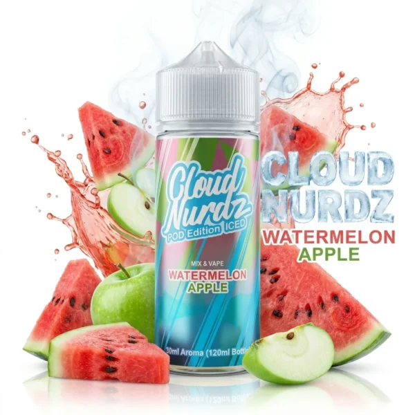 Cloud Nurdz Watermelon Apple Flavor Shot 30mL/120mL