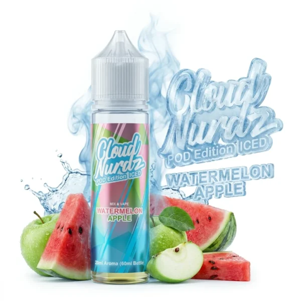 Cloud Nurdz Watermelon Apple Flavor Shot 20mL/60mL