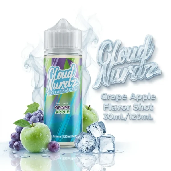 Cloud Nurdz Grape Apple Flavor Shot 30mL/120mL