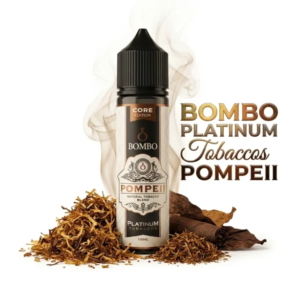 Bombo Platinum Tobaccos Pompeii Core Edition Flavor Shot 10mL/60mL