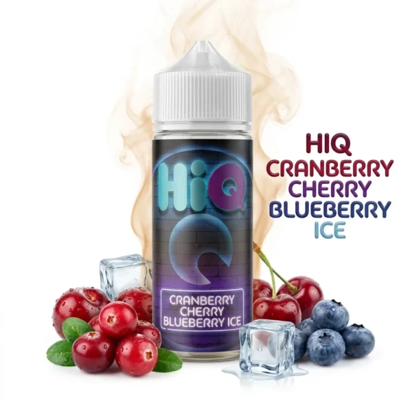 HiQ Cranberry Cherry Blueberry Ice Flavor Shot 20mL/120mL