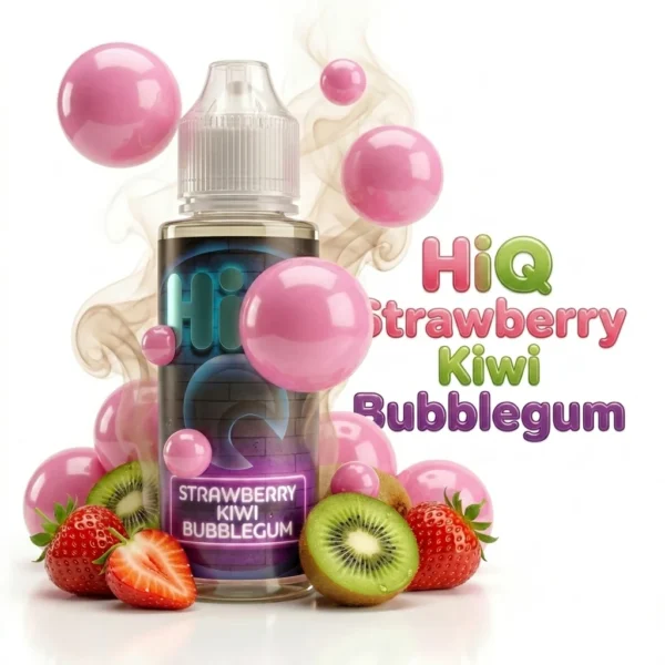 HiQ Strawberry Kiwi Bubblegum Flavor Shot 20mL/120mL