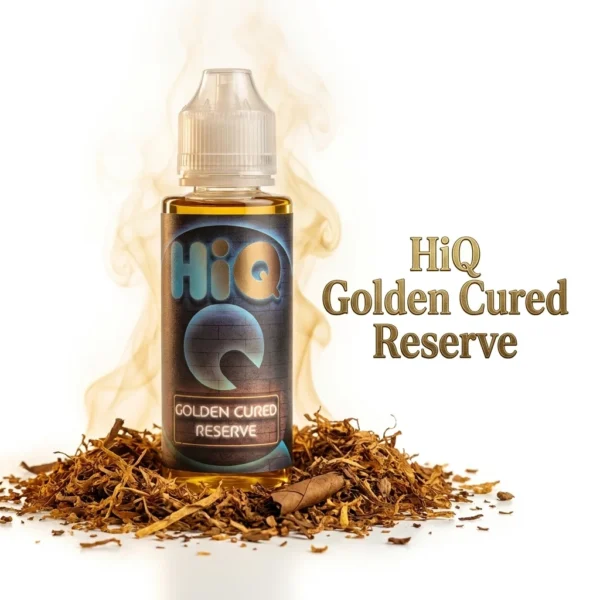 HiQ Golden Curved Reserve Flavor Shot 20mL/120mL