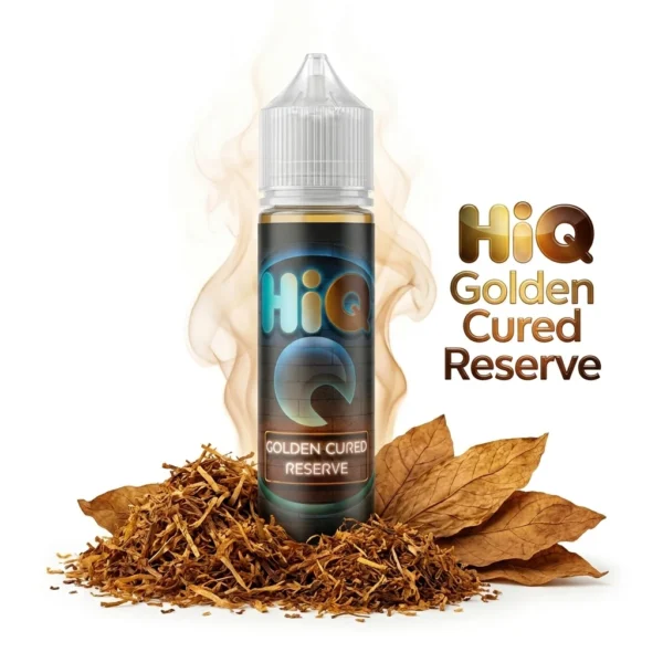 HiQ Golden Curved Reserve Flavor Shot 12mL/60mL