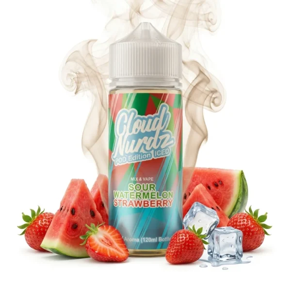 Cloud Nurdz Watermelon Strawberry Flavor Shot 30mL/120mL