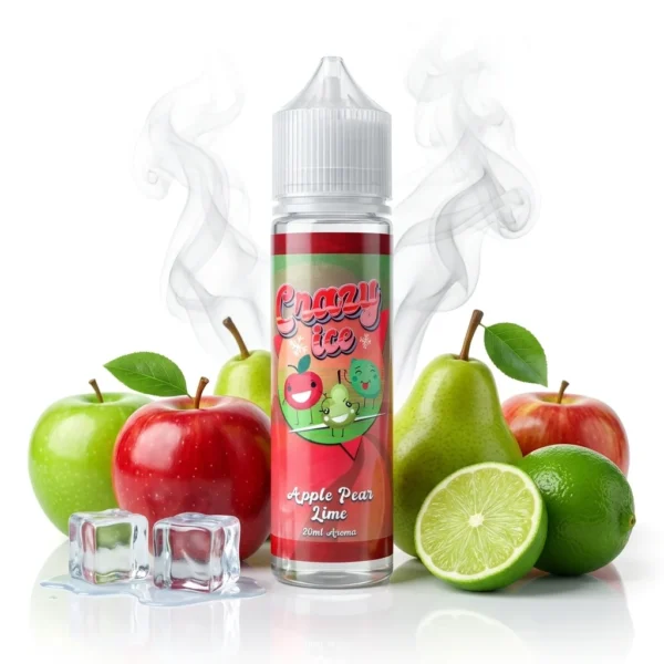 Steam City Crazy Ice Apple Pear Lime Flavor Shot 10mL/60mL