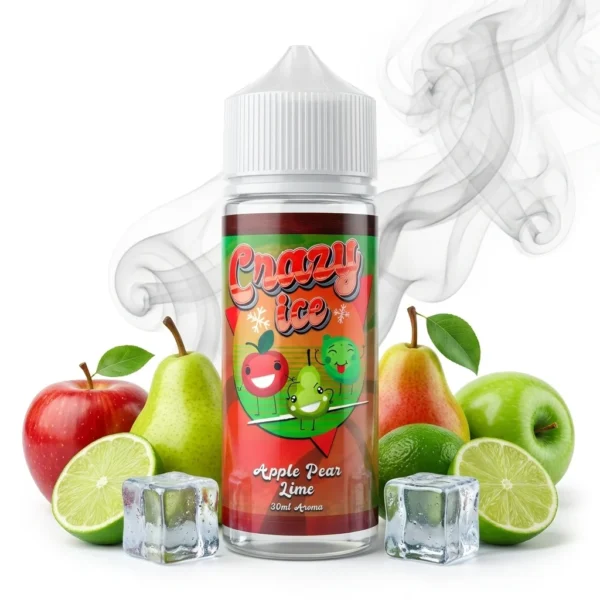 Steam City Crazy Ice Apple Pear Lime Flavor Shot 20mL/120mL