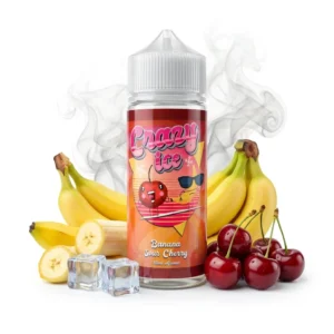 Steam City Crazy Ice Banana Sour Cherry Flavor Shot 20mL/120mL