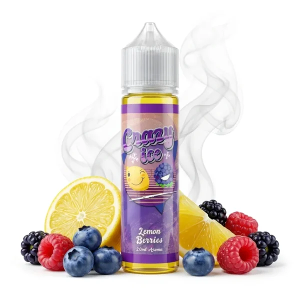 Steam City Crazy Ice Lemon Berries Flavor Shot 10mL/60mL