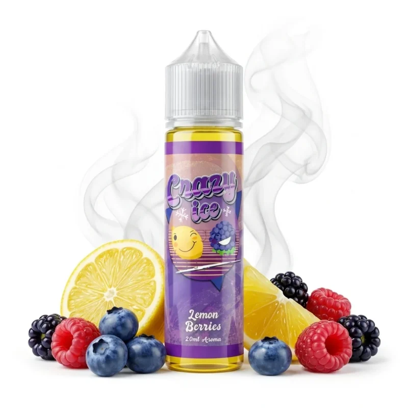 Steam City Crazy Ice Lemon Berries Flavor Shot 10mL/60mL