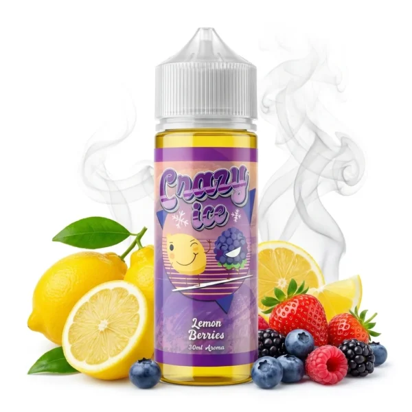 Steam City Crazy Ice Lemon Berries Flavor Shot 20mL/120mL