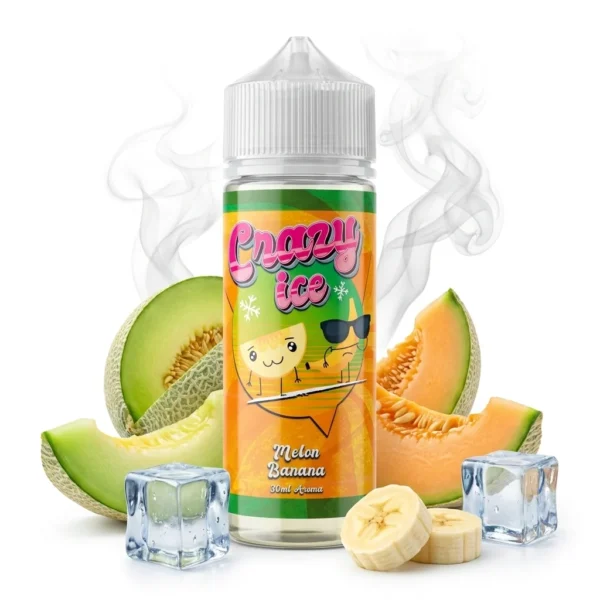 Steam City Crazy Ice Melon Banana Flavor Shot 20mL/120mL