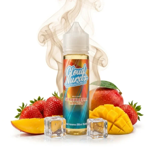 Cloud Nurdz Strawberry Mango Flavor Shot 20mL/60mL