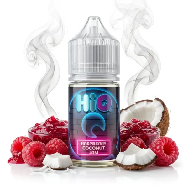 HiQ Raspberry Coconut Jam Flavor Shot 6mL/30mL