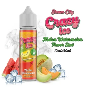 Steam City Crazy Ice Melon Watermelon Flavor Shot 10mL/60ml