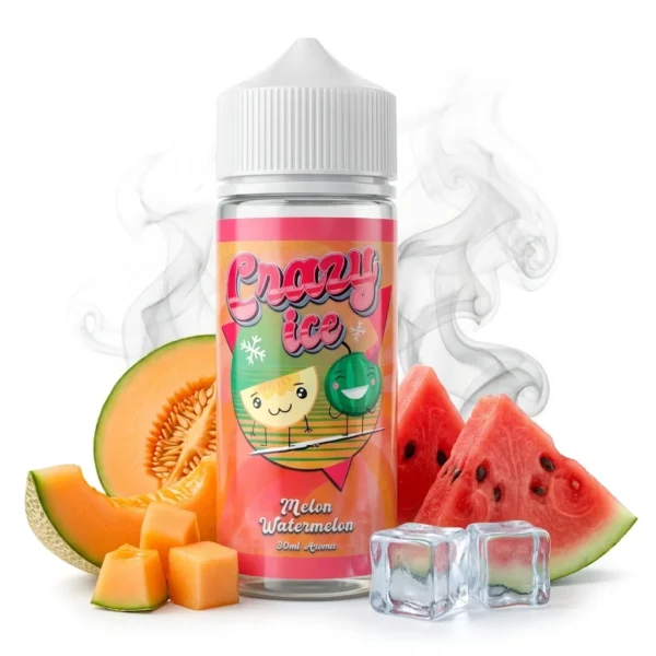 Steam City Crazy Ice Melon Watermelon Flavor Shot 20mL/120mL