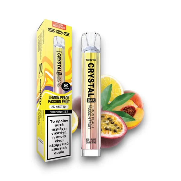 SKE Crystal Bar Lemon Peach Passion Fruit 20mg 2ml