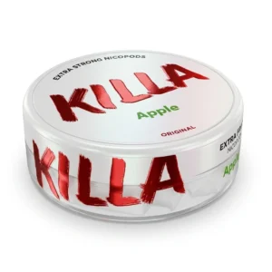 Killa Apple Extra Strong Nicotine Pouches 16mg/g (20 Σακουλάκια)